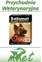 Sabunol PLUS - obroża przeciw pchłom dla psa - na 5 miesięcy - brązowa 75cm