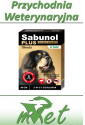 Sabunol PLUS - obroża przeciw pchłom dla psa - na 5 miesięcy - brązowa 90cm