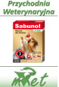 Sabunol - obroża przeciw pchłom i kleszczą dla psa - na 3 miesiące - różowa 35cm