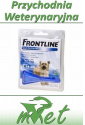 Frontline spot-on M - 1 pipeta dla psów od 10 - 20 kg