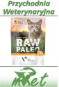 Raw Paleo STERILISED TURKEY - 12 saszetek 100g - dla kotów wysterylizowanych, wykastrowanych i dorosłych predyspozycjami do nadwagi lub otyłości