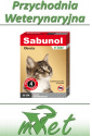 Sabunol - obroża przeciw pchłom dla kota - na 4 miesiące - szara 35cm