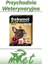 Sabunol PLUS - obroża przeciw pchłom dla psa - na 5 miesięcy - brązowa 50cm