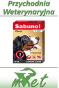 Sabunol - obroża przeciw pchłom i kleszczą dla psa - na 3 miesiące - czarna 50cm