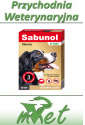 Sabunol - obroża przeciw pchłom i kleszczą dla psa - na 3 miesiące - złota 50cm