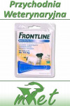 Frontline spot-on S - 1 pipeta dla psów od 2 - 10 kg