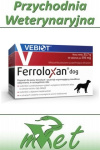 Vebiot Ferroloxan Dog - 60 tabletek dla psów dorosłych i szczeniąt z podwyższonym ryzykiem wystąpienia niedoborów żelaza