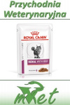 Royal Canin Feline Renal z WOŁOWINĄ - 12 saszetek 85g - przewlekła niewydolność nerek u kotów