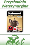 Sabunol PLUS - obroża przeciw pchłom dla psa - na 5 miesięcy - brązowa 50cm