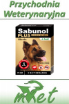 Sabunol PLUS - obroża przeciw pchłom dla psa - na 5 miesięcy - brązowa 75cm